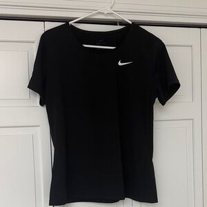Nike Black Short Sleeve Women's Dri Fit Performance Tee